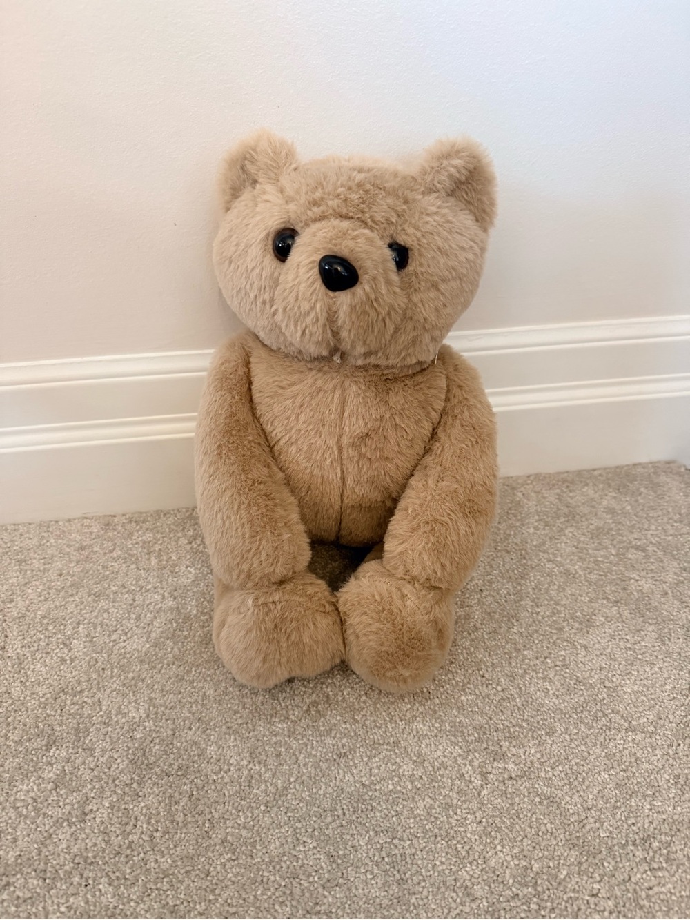 Plush Teddy Bear Soft Brown Stuffed Animal for Kids